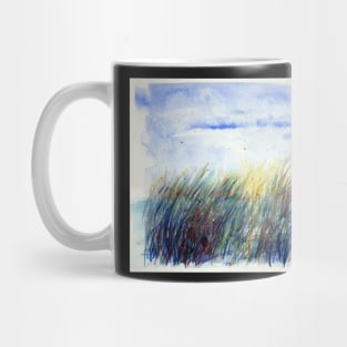 Sunset Reeds - Watercolour Mug